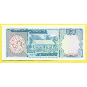Cajmanské ostrovy, 50 dollar 1974. Pick-10