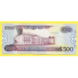Guajana, 500 dollar b.d. (2002). Pick-34a