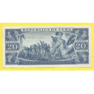 Kuba, 20 peso 1961. Pick-97a