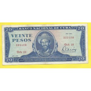 Kuba, 20 peso 1978. Pick-104b