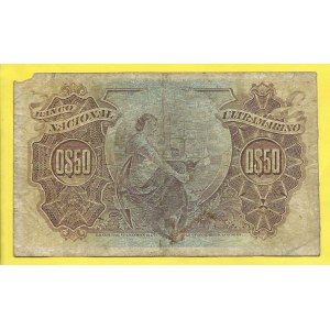 Sv. Tomáš a Prince, 50 centavos 1914. Pick-15b