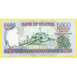Uganda, 5000 shilling 2002. Pick-40b