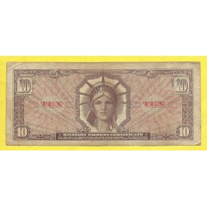 USA, 10 dollar b.d. (1965) pro armádu. PS-M63a