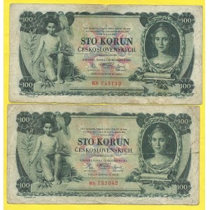 Soubory bankovek, 100 Kč 1931, s. Bb, Gb. H-25b