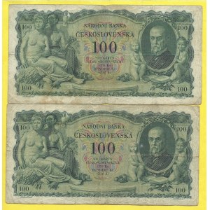 Soubory bankovek, 100 Kč 1931, s. Bb, Gb. H-25b