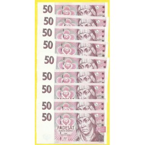 Soubory bankovek, 50 Kč 1997, s. D, E. H-CZ21a