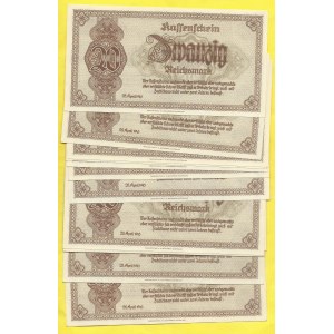soubory bankovek, 20 RM 1945, s. AA. HH-188.1.1a