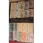 Soubory zahraničních bankovek, Rakousko. Album nouzovek 1920 - 21, včetně cca 20 zlatých tisků.