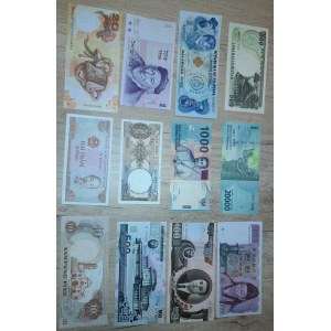 Soubory zahraničních bankovek, Indonesie, Filipíny, Korea, Vietnam, Izrael, Papua Nová Guinea