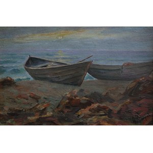 Antoni Kierpal, Fishing boats on the Baltic Sea