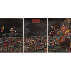 Utagawa Kuniyoshi, die Truppen von Takeda Shingen