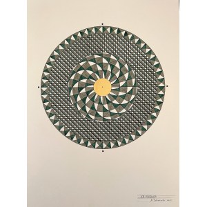 Krzysztof Sokolovski, Rosette Composition, 2023