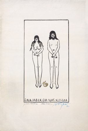 Stanisław Wójtowicz (1920-1991), Adam i Ewa, 1960