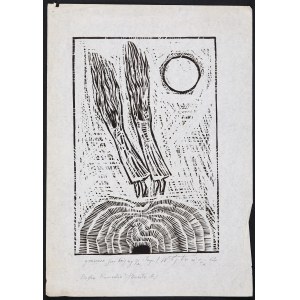 Stanislaw Wojtowicz (1920-1991), Illustration to Dante's Divine Comedy, 1964