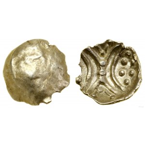 Bojowie, 1/8 stater - typ Iwno, 1. století př. n. l., keltská mincovna u Kališe