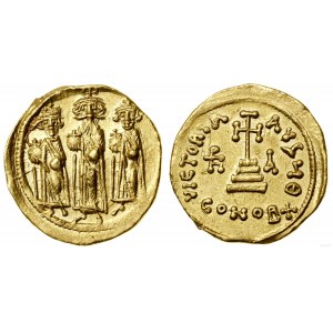 Byzanz, Solidus, 637-638, Konstantinopel