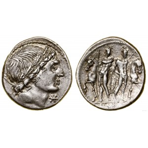 Římská republika, denár, 109-108 př. n. l., Řím