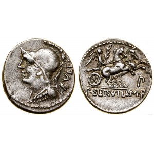 Roman Republic, denarius, 100 BC, Rome