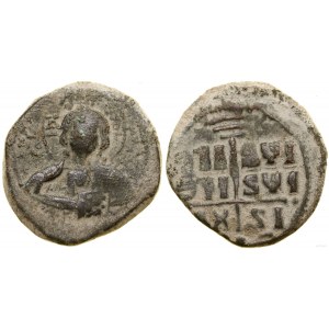 Bizancjum, follis anonimowy (przypisywany Romanowi III), ok. 1030, Konstantynopol