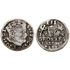 Poland, trojak, 1586, Vilnius