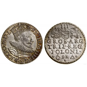 Polen, Trojak, 1592, Malbork