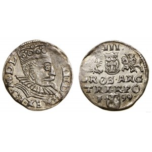 Poland, trojak, 1599, Wschowa