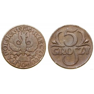 Polen, 5 groszy, 1934, Warschau
