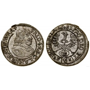Schlesien, 1 krajcar, 1681 LPH, Nysa