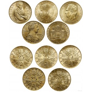 Austria, zestaw 5 monet, Wiedeń