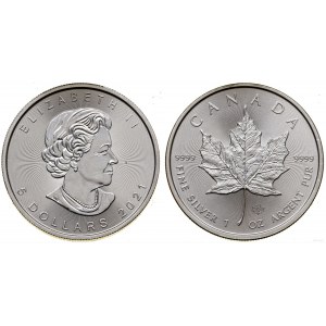 Canada, $5, 2021, Ottawa
