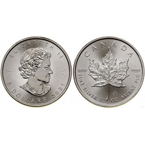 Canada, $5, 2021, Ottawa