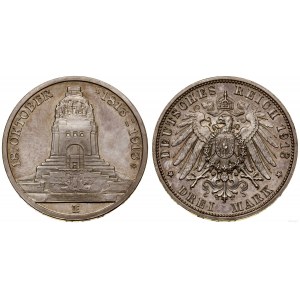 Germany, 3 marks (PROOF), 1913 E, Muldenhütten