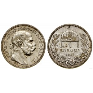 Ungarn, 1 Krone, 1915 KB, Kremnica