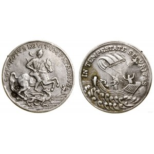 Devotional, travel medal with St. George