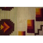 Kilim w stylu Art Deco, Gliniany, lata 30-te.