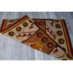 Kilim w stylu Art Deco, Gliniany, lata 30-te.