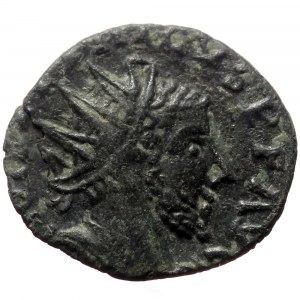 Tetricus I (271-274) AE radiate (Bronze, 1.32g, 15mm)