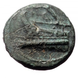 Kingdom of Macedon, Demetrios I Poliorketes.AE (Bronze, 1.88g, 12mm), Uncertain Anatolian mint, circa 298-295 BC.