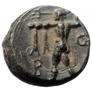 Kingdom of Macedon, Demetrios I Poliorketes.AE (Bronze, 1.88g, 12mm), Uncertain Anatolian mint, circa 298-295 BC.