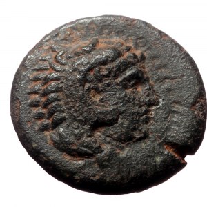 Kingdom of Macedon, Alexander III 'the Great', AE, (Bronze,1.52 g 12mm), 336-323 BC. Uncertain mint.