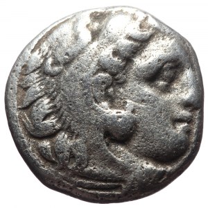 Kingdom of Macedon, Antigonos I Monophthalmos, AR Drachm (Silver, 4.00 g 15mm), As Strategos of Asia, 320-306/5 BC, or k