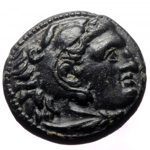 Kingdom of Macedon, Alexander III 'the Great', AE, (Bronze, 6.29 g 17mm), 336-323 BC. Uncertain mint in Western Asia Min