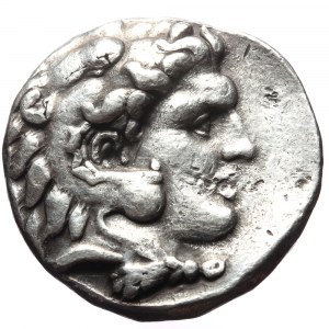 Kingdom of Macedon, Alexander III 'the Great' AR Tetradrachm,(Silver, 16.93 g 27mm), 336-323 BC.