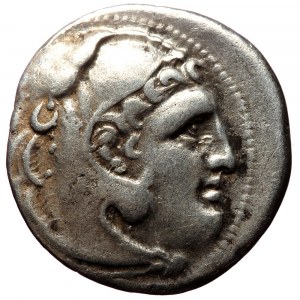 Kingdom of Macedon, Teos, Alexander III the Great 336-323 BC. AR Drachm Silver, 19mm, 4,00g)