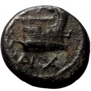 Kingdom of Macedon, Salamis, Demetrios I Poliorketes (ca 306-283 BC) AE (Bronze, 2,06, 12mm)