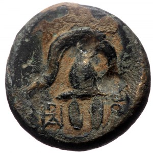Kingdom of Macedon, Alexander III the Great (336-323 BC). AE half-unit (Bronze, 16mm, 4.07g). Posthumous issue of uncert