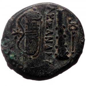 Kingdom of Macedon, Philip III Arrhidaios. (323-317 BC) AE 19 (Bronze, 6.00g, 19mm), in the name of Alexander III, Tarso
