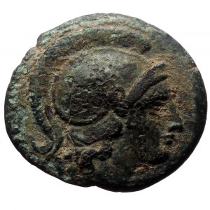 Kings of Thrace (Macedonian), Lysimachos, Ae,(Bronze, 4.54 g 20 mm), 305-281 BC. Lysimacheia.