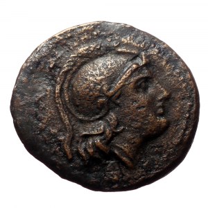 Kings of Thrace (Macedonian). Lysimachos, AE, (Bronze, 2.01 g 15mm), 305-281 BC.