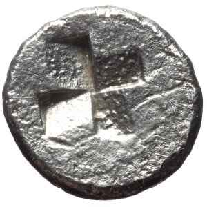 Thrace, Byzantion, AR Drachm, (Silver, 4.53 g 15 mm), Circa 340-320 BC.